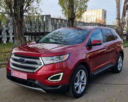 Червоний Форд Едж, об'ємом двигуна 2 л та пробігом 200 тис. км за 15300 $, фото 2 на Automoto.ua