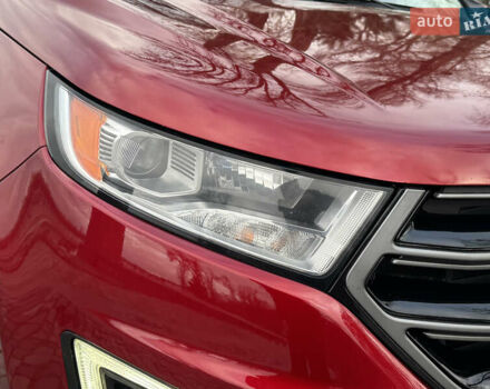 Красный Форд Эдж, объемом двигателя 2 л и пробегом 186 тыс. км за 14333 $, фото 88 на Automoto.ua