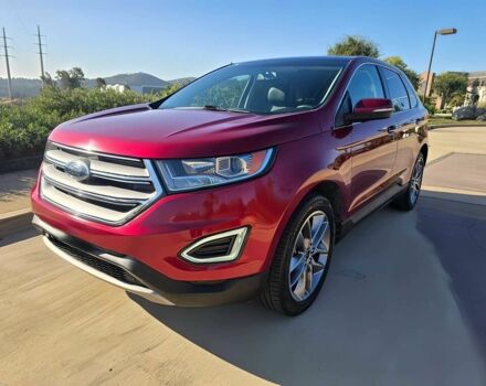 Красный Форд Эдж, объемом двигателя 2 л и пробегом 76 тыс. км за 11000 $, фото 2 на Automoto.ua