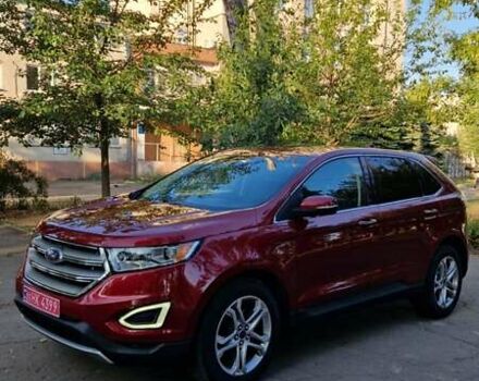 Форд Эдж 2016 в Николаеве на Automoto.ua Красный Форд Эдж, объемом двигателя 2 л и пробегом 200 тыс. км за 15300 $, фото 9 на Automoto.ua