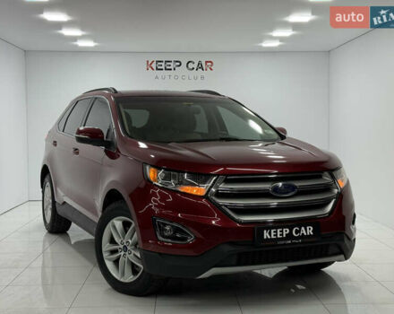 Красный Форд Эдж, объемом двигателя 2 л и пробегом 92 тыс. км за 15200 $, фото 1 на Automoto.ua