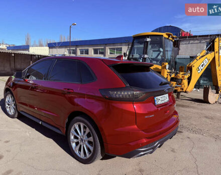 Красный Форд Эдж, объемом двигателя 2.7 л и пробегом 124 тыс. км за 15700 $, фото 9 на Automoto.ua