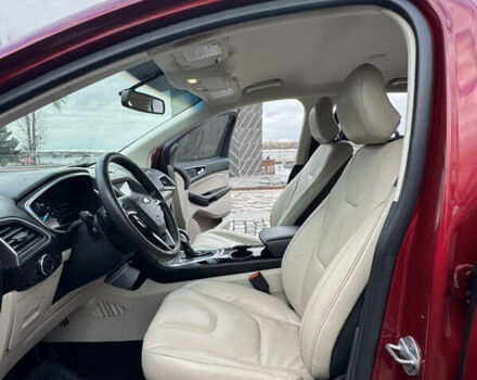 Красный Форд Эдж, объемом двигателя 2 л и пробегом 186 тыс. км за 14333 $, фото 29 на Automoto.ua