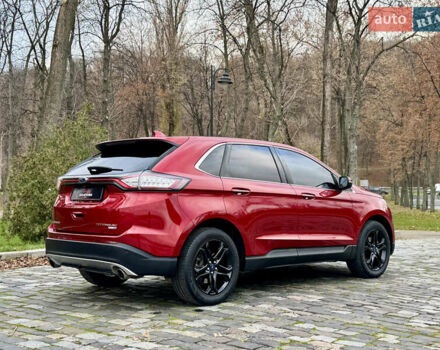 Красный Форд Эдж, объемом двигателя 2 л и пробегом 186 тыс. км за 14333 $, фото 5 на Automoto.ua