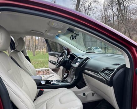 Красный Форд Эдж, объемом двигателя 2 л и пробегом 186 тыс. км за 14333 $, фото 41 на Automoto.ua