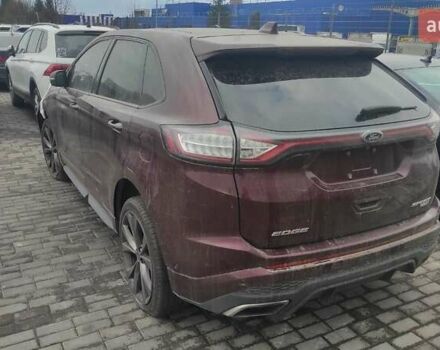 Красный Форд Эдж, объемом двигателя 2.7 л и пробегом 215 тыс. км за 9000 $, фото 1 на Automoto.ua