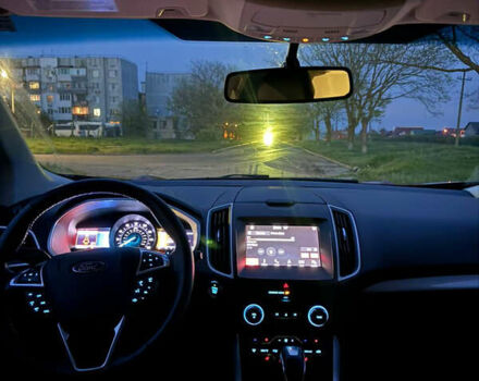 Красный Форд Эдж, объемом двигателя 2 л и пробегом 198 тыс. км за 16000 $, фото 1 на Automoto.ua