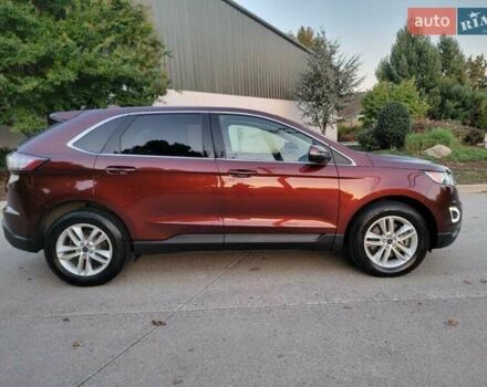 Красный Форд Эдж, объемом двигателя 2 л и пробегом 96 тыс. км за 3000 $, фото 3 на Automoto.ua