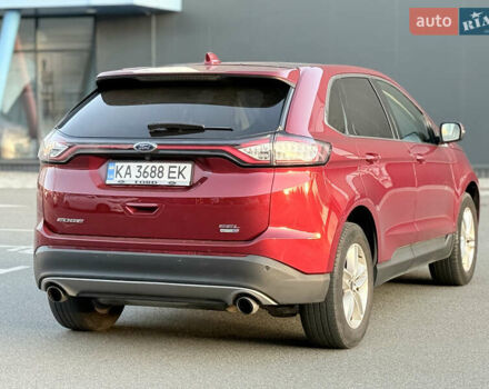 Червоний Форд Едж, об'ємом двигуна 2 л та пробігом 113 тис. км за 15500 $, фото 16 на Automoto.ua