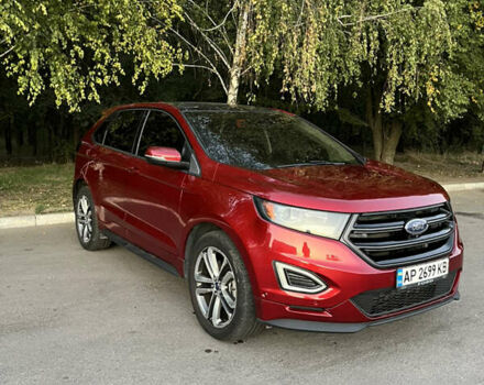 Красный Форд Эдж, объемом двигателя 2.72 л и пробегом 110 тыс. км за 19800 $, фото 1 на Automoto.ua