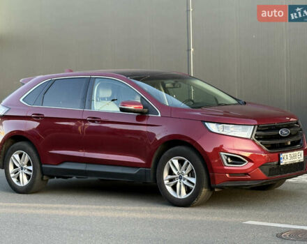 Червоний Форд Едж, об'ємом двигуна 2 л та пробігом 113 тис. км за 15500 $, фото 5 на Automoto.ua