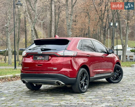 Красный Форд Эдж, объемом двигателя 2 л и пробегом 186 тыс. км за 14333 $, фото 74 на Automoto.ua