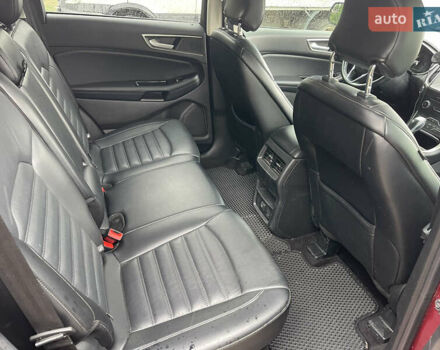 Красный Форд Эдж, объемом двигателя 2 л и пробегом 95 тыс. км за 14000 $, фото 7 на Automoto.ua