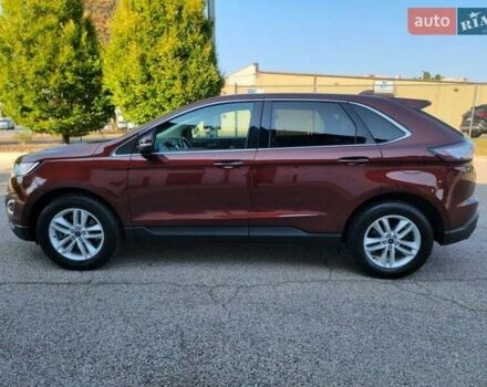 Красный Форд Эдж, объемом двигателя 2 л и пробегом 96 тыс. км за 3000 $, фото 7 на Automoto.ua