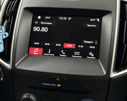 Красный Форд Эдж, объемом двигателя 2 л и пробегом 92 тыс. км за 15200 $, фото 18 на Automoto.ua