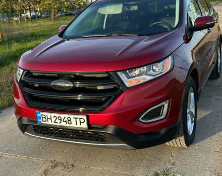 Красный Форд Эдж, объемом двигателя 2 л и пробегом 198 тыс. км за 16000 $, фото 4 на Automoto.ua