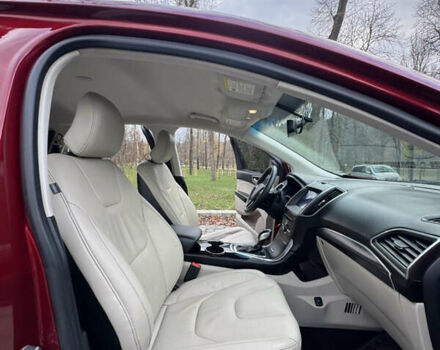 Красный Форд Эдж, объемом двигателя 2 л и пробегом 186 тыс. км за 14333 $, фото 33 на Automoto.ua