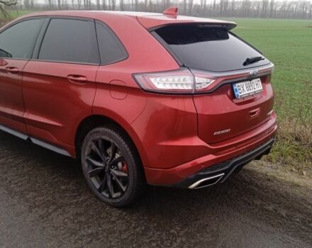 Красный Форд Эдж, объемом двигателя 2.7 л и пробегом 202 тыс. км за 15400 $, фото 2 на Automoto.ua