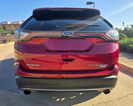 Красный Форд Эдж, объемом двигателя 2 л и пробегом 76 тыс. км за 11000 $, фото 5 на Automoto.ua