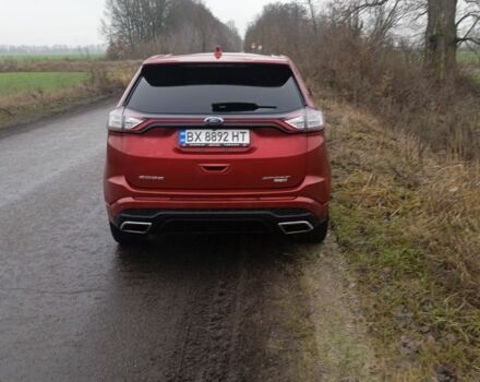 Красный Форд Эдж, объемом двигателя 2.7 л и пробегом 202 тыс. км за 15400 $, фото 3 на Automoto.ua