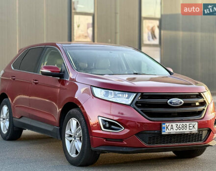 Червоний Форд Едж, об'ємом двигуна 2 л та пробігом 113 тис. км за 15500 $, фото 4 на Automoto.ua