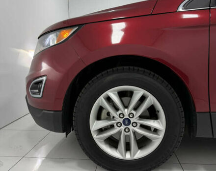 Красный Форд Эдж, объемом двигателя 2 л и пробегом 92 тыс. км за 15200 $, фото 9 на Automoto.ua