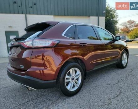 Красный Форд Эдж, объемом двигателя 2 л и пробегом 96 тыс. км за 3000 $, фото 4 на Automoto.ua