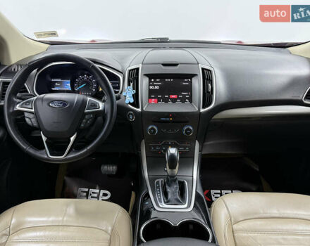 Красный Форд Эдж, объемом двигателя 2 л и пробегом 92 тыс. км за 15200 $, фото 17 на Automoto.ua