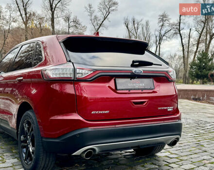 Красный Форд Эдж, объемом двигателя 2 л и пробегом 186 тыс. км за 14333 $, фото 77 на Automoto.ua