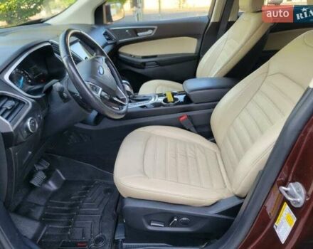 Красный Форд Эдж, объемом двигателя 2 л и пробегом 96 тыс. км за 3000 $, фото 9 на Automoto.ua