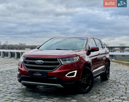 Красный Форд Эдж, объемом двигателя 2 л и пробегом 186 тыс. км за 14333 $, фото 72 на Automoto.ua