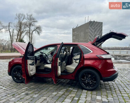 Красный Форд Эдж, объемом двигателя 2 л и пробегом 186 тыс. км за 14333 $, фото 69 на Automoto.ua