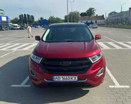 Червоний Форд Едж, об'ємом двигуна 3.5 л та пробігом 112 тис. км за 15900 $, фото 1 на Automoto.ua