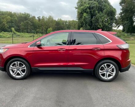 Красный Форд Эдж, объемом двигателя 2 л и пробегом 68 тыс. км за 9200 $, фото 3 на Automoto.ua