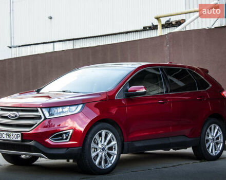 Красный Форд Эдж, объемом двигателя 3.5 л и пробегом 135 тыс. км за 15900 $, фото 3 на Automoto.ua