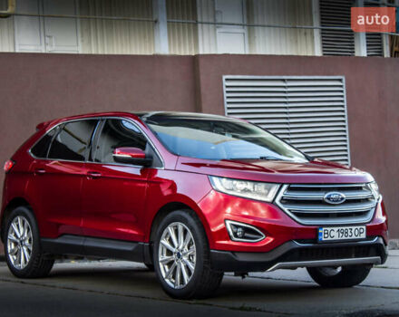 Красный Форд Эдж, объемом двигателя 3.5 л и пробегом 135 тыс. км за 15900 $, фото 2 на Automoto.ua