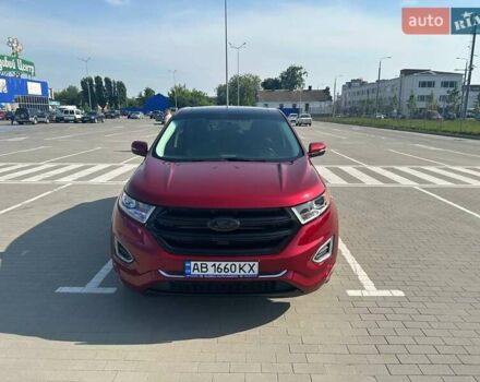Червоний Форд Едж, об'ємом двигуна 3.5 л та пробігом 112 тис. км за 15900 $, фото 2 на Automoto.ua
