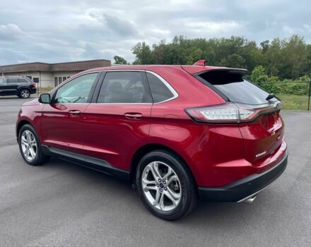 Красный Форд Эдж, объемом двигателя 2 л и пробегом 68 тыс. км за 9200 $, фото 6 на Automoto.ua