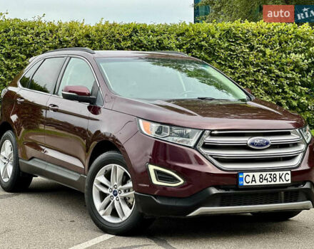 Красный Форд Эдж, объемом двигателя 3.5 л и пробегом 80 тыс. км за 16700 $, фото 1 на Automoto.ua