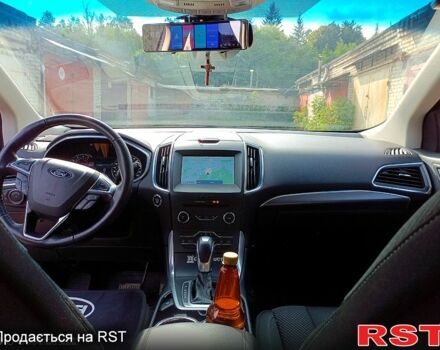 Красный Форд Эдж, объемом двигателя 2 л и пробегом 40 тыс. км за 25500 $, фото 4 на Automoto.ua