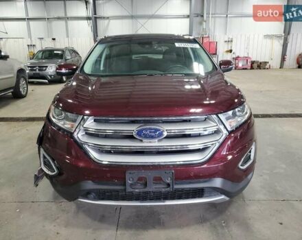 Красный Форд Эдж, объемом двигателя 2 л и пробегом 77 тыс. км за 3000 $, фото 4 на Automoto.ua