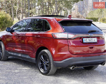 Форд Едж 2017 у Дніпро (Дніпропетровську) на Automoto.ua Червоний Форд Едж, об'ємом двигуна 3.5 л та пробігом 75 тис. км за 20800 $, фото 4 на Automoto.ua
