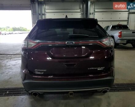 Красный Форд Эдж, объемом двигателя 2 л и пробегом 77 тыс. км за 3000 $, фото 5 на Automoto.ua