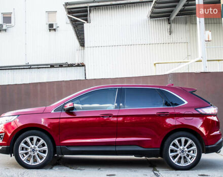 Красный Форд Эдж, объемом двигателя 3.5 л и пробегом 135 тыс. км за 15900 $, фото 6 на Automoto.ua