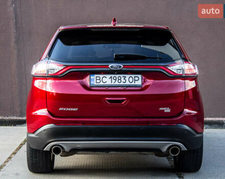 Красный Форд Эдж, объемом двигателя 3.5 л и пробегом 135 тыс. км за 15900 $, фото 9 на Automoto.ua