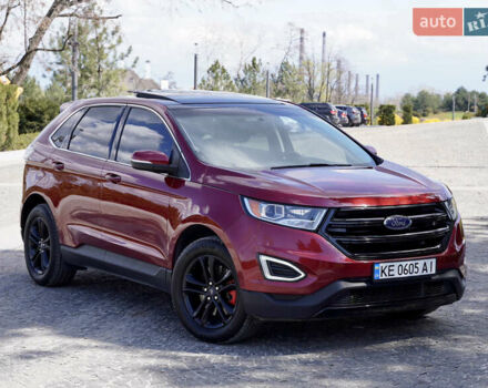 Форд Едж 2017 у Дніпро (Дніпропетровську) на Automoto.ua Червоний Форд Едж, об'ємом двигуна 3.5 л та пробігом 75 тис. км за 20800 $, фото 6 на Automoto.ua