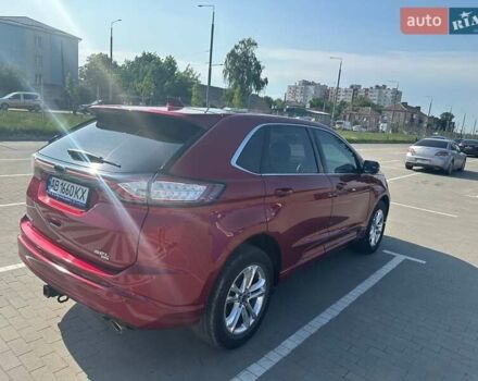 Червоний Форд Едж, об'ємом двигуна 3.5 л та пробігом 112 тис. км за 15900 $, фото 15 на Automoto.ua
