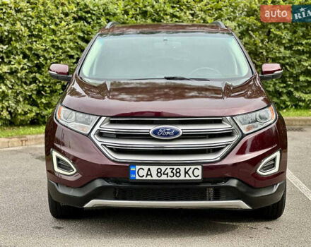 Красный Форд Эдж, объемом двигателя 3.5 л и пробегом 80 тыс. км за 16700 $, фото 9 на Automoto.ua