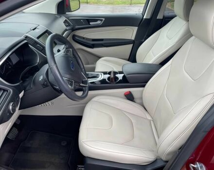 Красный Форд Эдж, объемом двигателя 2 л и пробегом 68 тыс. км за 9200 $, фото 8 на Automoto.ua