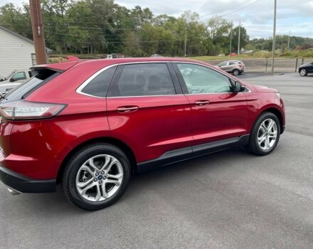 Красный Форд Эдж, объемом двигателя 2 л и пробегом 68 тыс. км за 9200 $, фото 4 на Automoto.ua